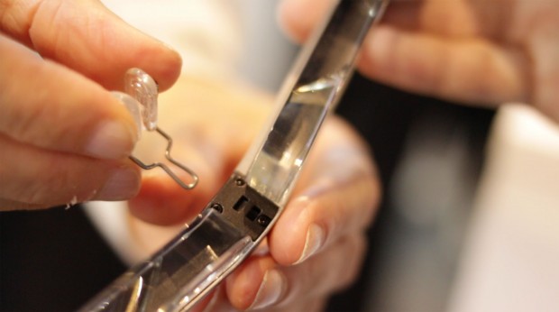 Epson-Moverio-BT-300-AR-Brille (Foto: Michael Wieczorek/Golem.de)